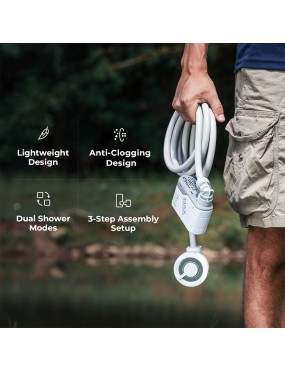 Flextail MAX SHOWER – portable camping shower 3.0 L/min