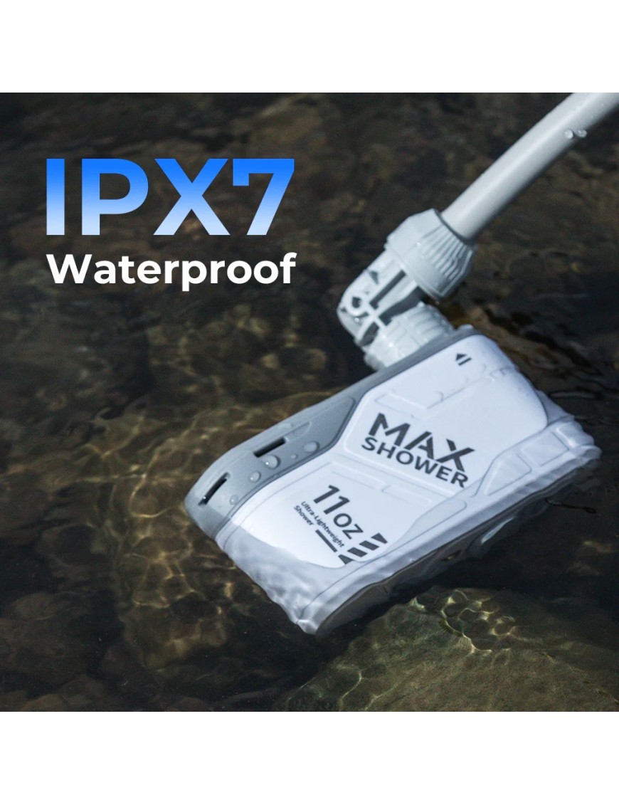 Flextail MAX SHOWER – portable camping shower 3.0 L/min
