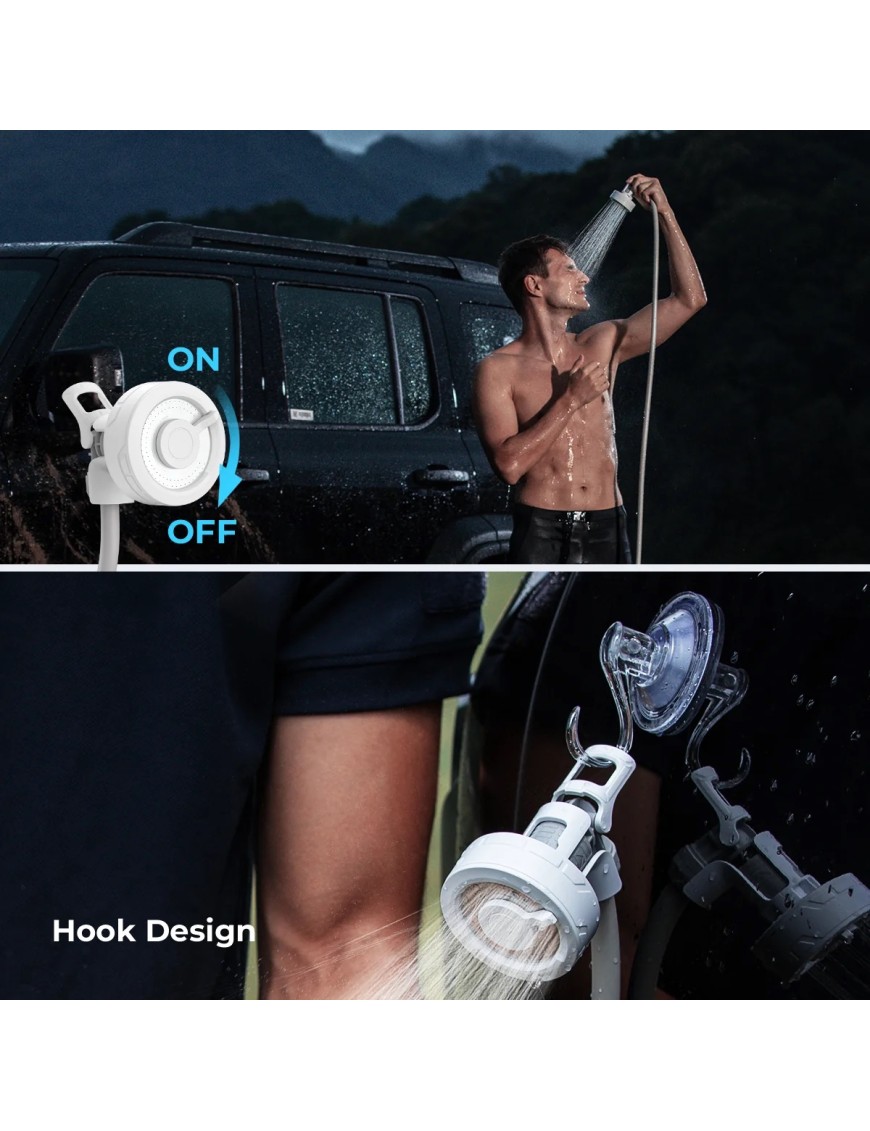 Flextail MAX SHOWER – portable camping shower 3.0 L/min