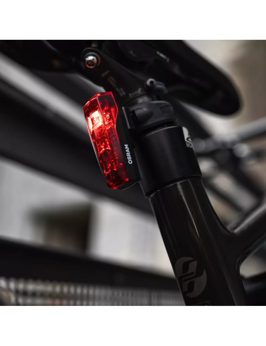 OSRAM LEDsBIKE RACE REAR – rechargeable LED rear bike light with brake sensor