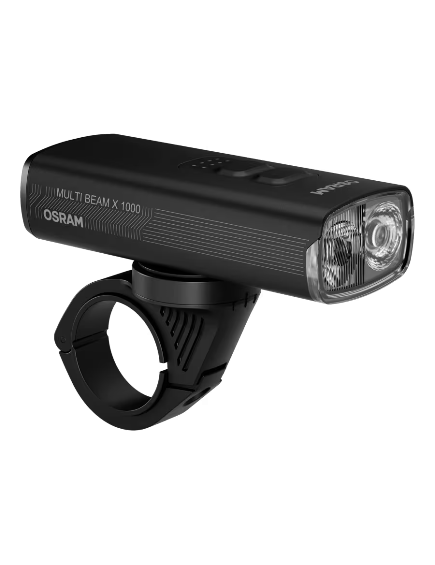 OSRAM LEDsBIKE MULTI BEAM X 1000 SET – LED Bike Light Set, 1,000 lm, High Beam