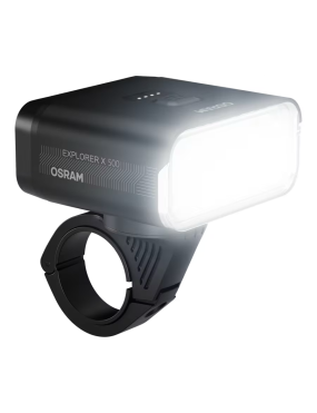 OSRAM LEDsBIKE EXPLORER X 500 SET – LED bicycle light set, 500 lm, USB-C, IP54