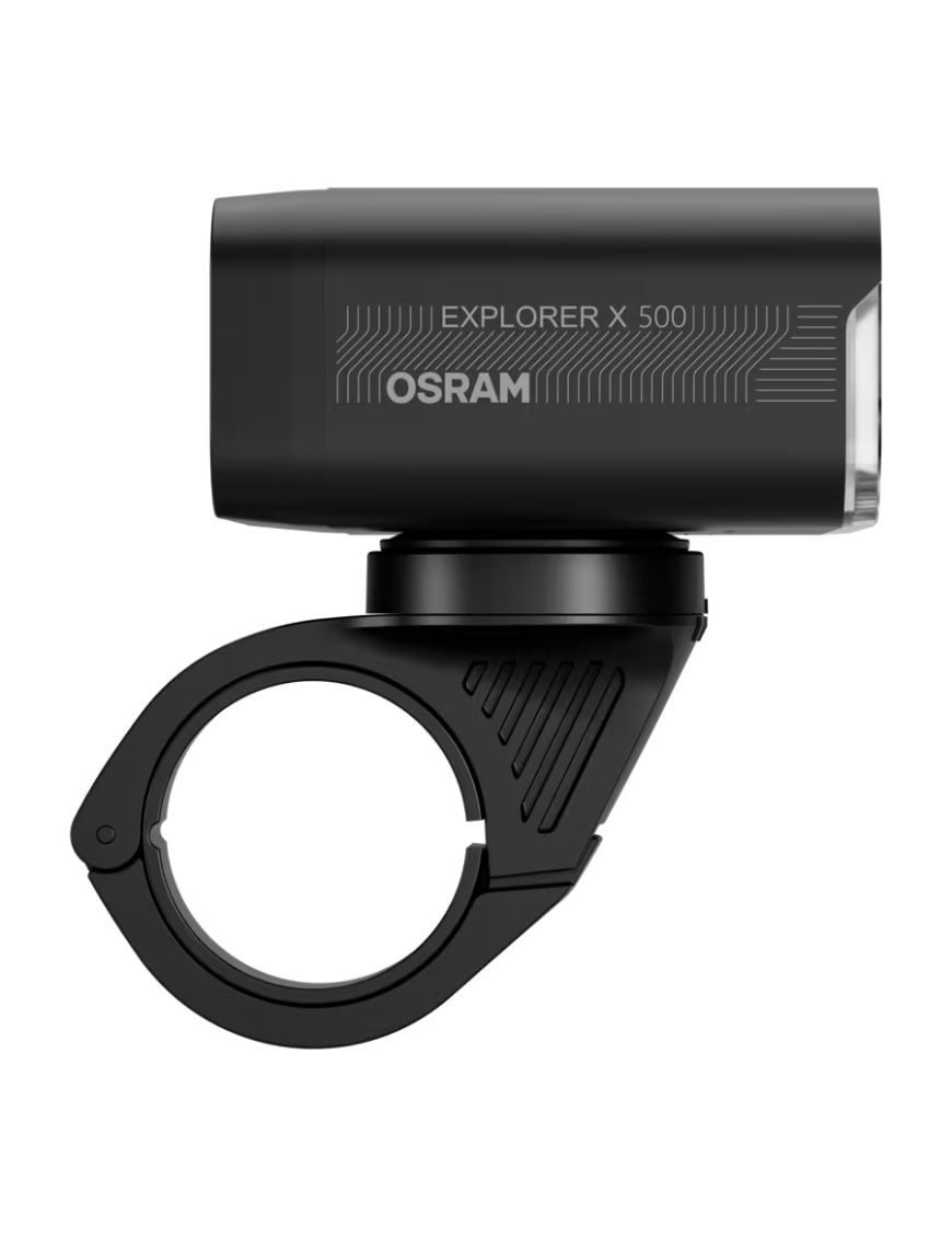 OSRAM LEDsBIKE EXPLORER X 500 SET – LED bicycle light set, 500 lm, USB-C, IP54