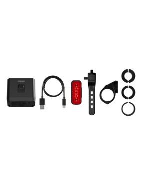 OSRAM LEDsBIKE EXPLORER X 1000 SET – 1,000 lm LED bike light set, USB-C