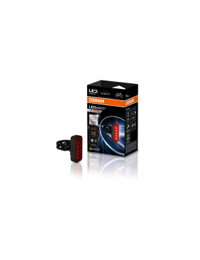 OSRAM LEDsBIKE X REAR – rear LED bike light with brake sensor, USB-C, IP54