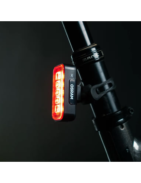 OSRAM LEDsBIKE X REAR – rear LED bike light with brake sensor, USB-C, IP54