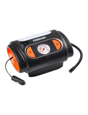 OSRAM TYREinflate 2110 – 12 V tyre inflator, 6.9 bar, analogue gauge