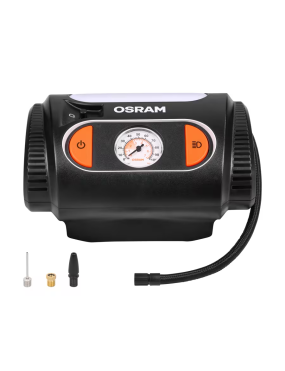 OSRAM TYREinflate 2110 – 12 V tyre inflator, 6.9 bar, analogue gauge