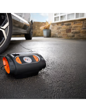 OSRAM TYREinflate 2110 – 12 V tyre inflator, 6.9 bar, analogue gauge