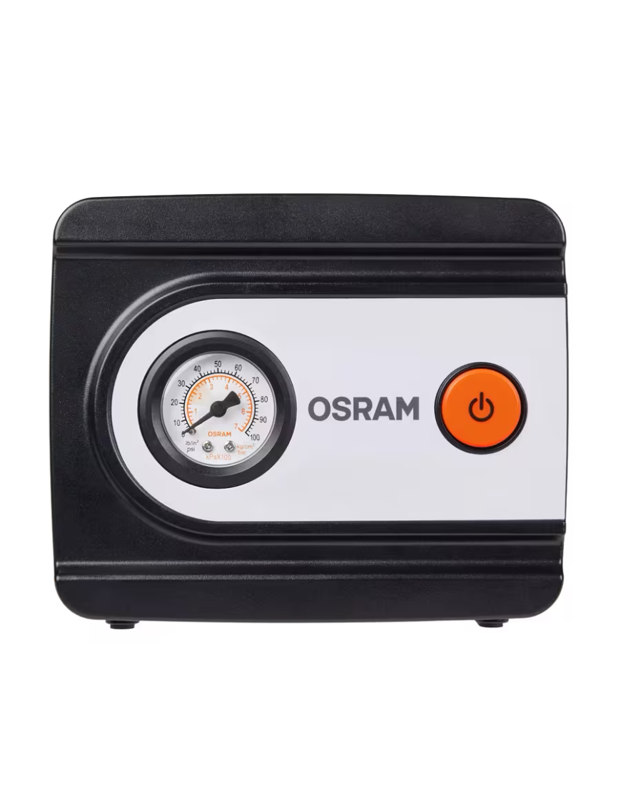OSRAM TYREinflate 611 ESSENTIAL – 12 V analogue tyre inflator, 6.9 bar