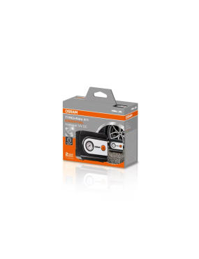 OSRAM TYREinflate 611 ESSENTIAL – 12 V analogue tyre inflator, 6.9 bar