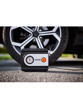 OSRAM TYREinflate 611 ESSENTIAL – 12 V analogue tyre inflator, 6.9 bar