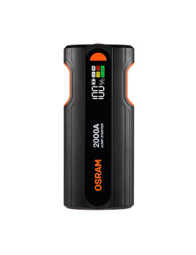 OSRAM BATTERYjumpstart 2000 OJS040 – 12V lithium jump starter, 2,000A, 16,000 mAh
