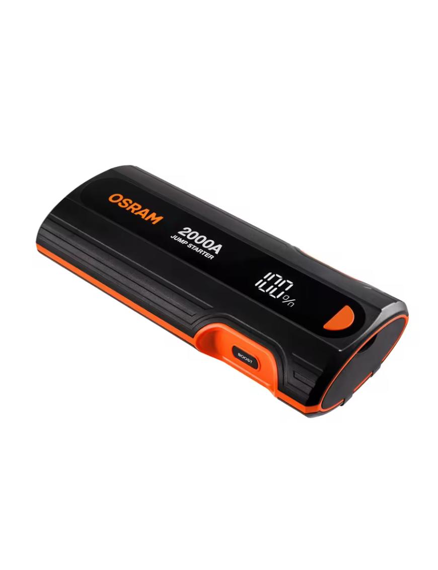 OSRAM BATTERYjumpstart 2000 OJS040 – 12V lithium jump starter, 2,000A, 16,000 mAh