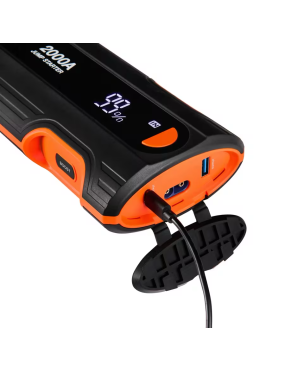 OSRAM BATTERYjumpstart 2000 OJS040 – 12V lithium jump starter, 2,000A, 16,000 mAh