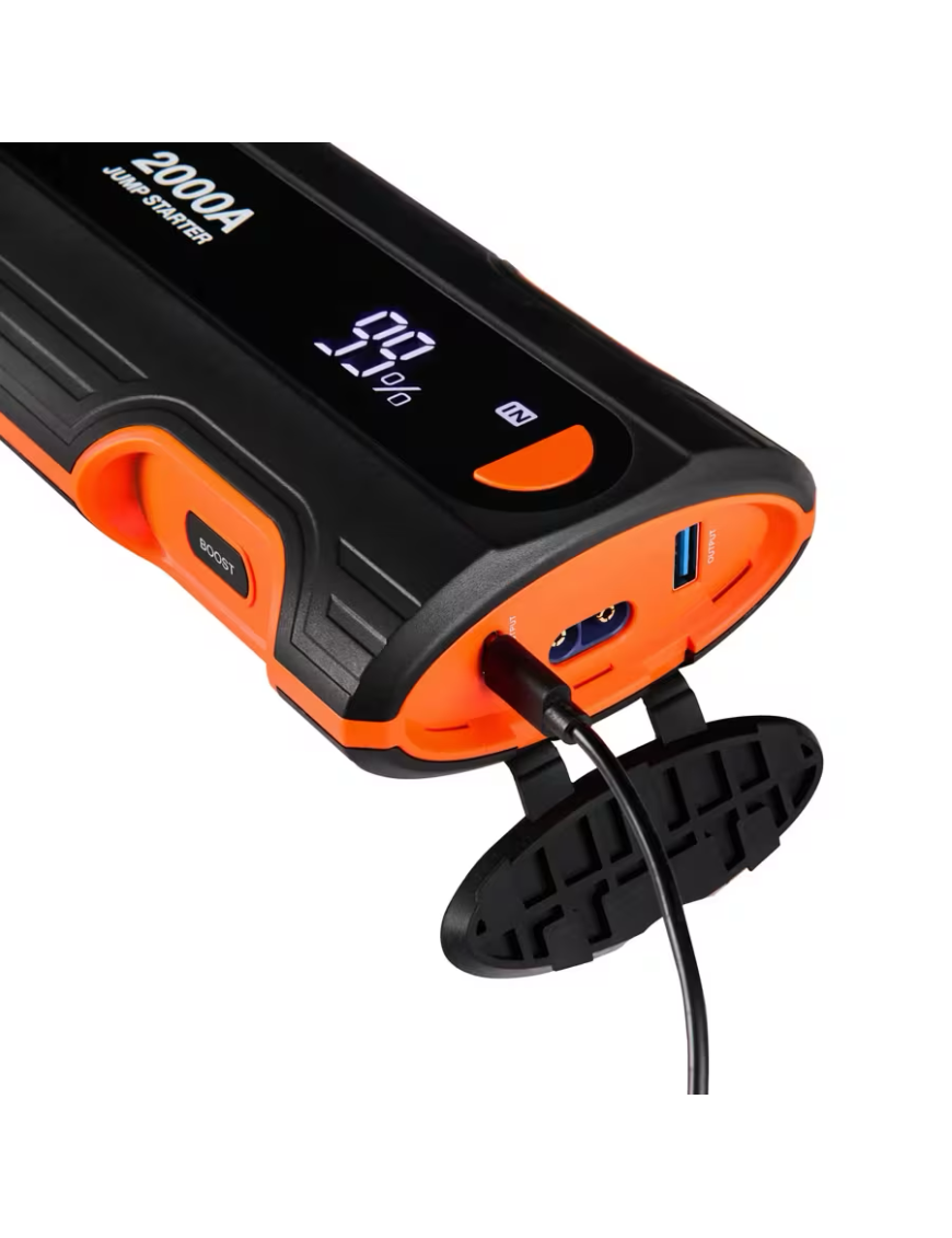 OSRAM BATTERYjumpstart 2000 OJS040 – 12V lithium jump starter, 2,000A, 16,000 mAh