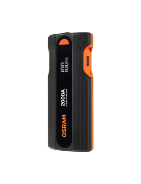 OSRAM BATTERYjumpstart 2000 OJS040 – 12V lithium jump starter, 2,000A, 16,000 mAh