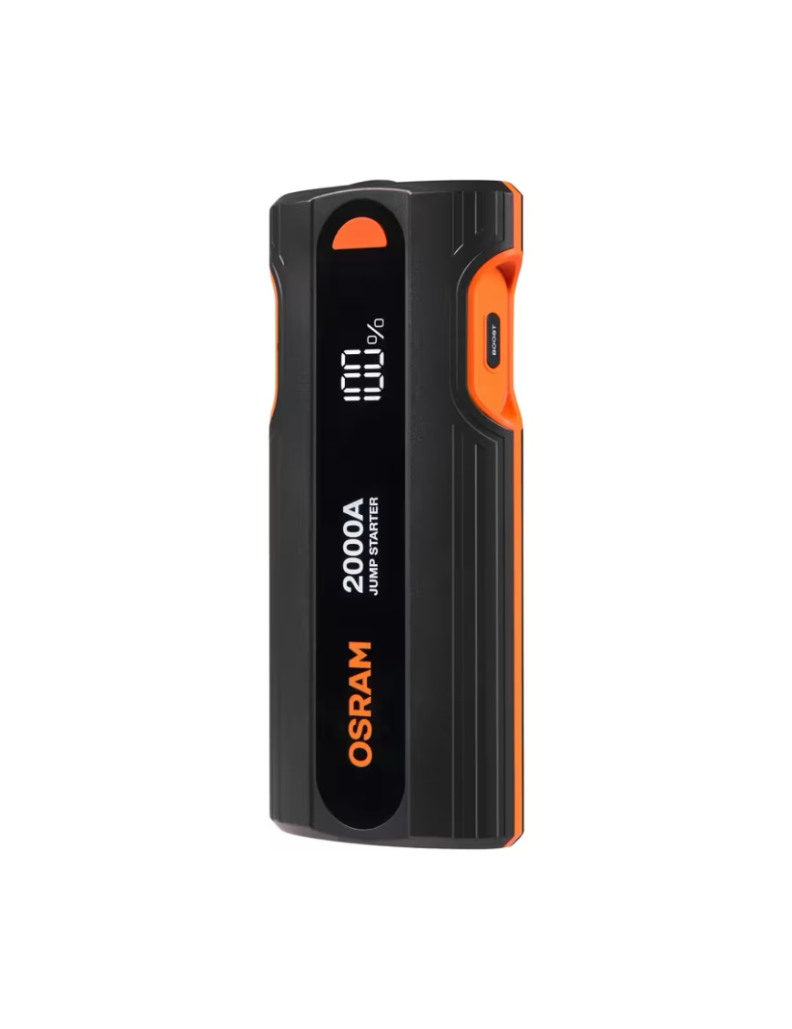 OSRAM BATTERYjumpstart 2000 OJS040 – 12V lithium jump starter, 2,000A, 16,000 mAh