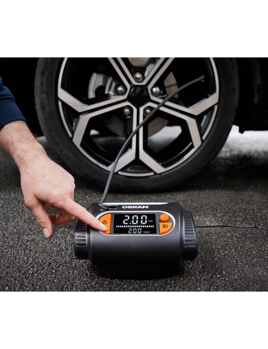 OSRAM TYREinflate 2130 OTI2130 – 12V Tyre Inflator with Auto-Stop
