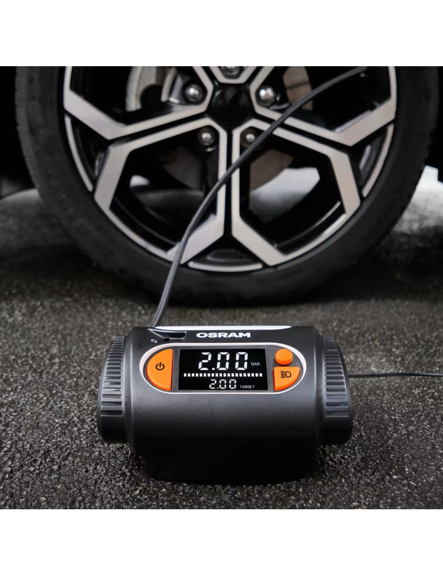 OSRAM TYREinflate 2130 OTI2130 – 12V Tyre Inflator with Auto-Stop