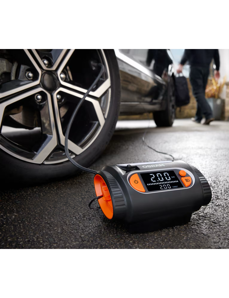 OSRAM TYREinflate 2130 OTI2130 – 12V Tyre Inflator with Auto-Stop
