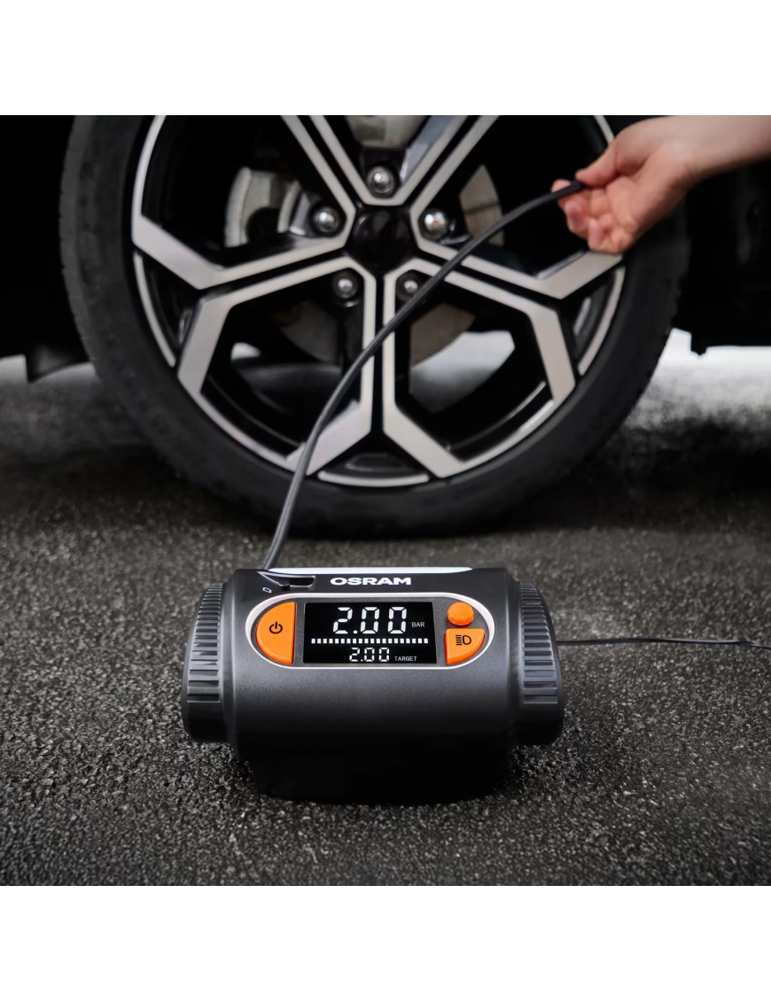 OSRAM TYREinflate 2130 OTI2130 – 12V Tyre Inflator with Auto-Stop