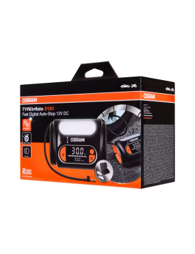 OSRAM TYREinflate 2130 OTI2130 – 12V Tyre Inflator with Auto-Stop