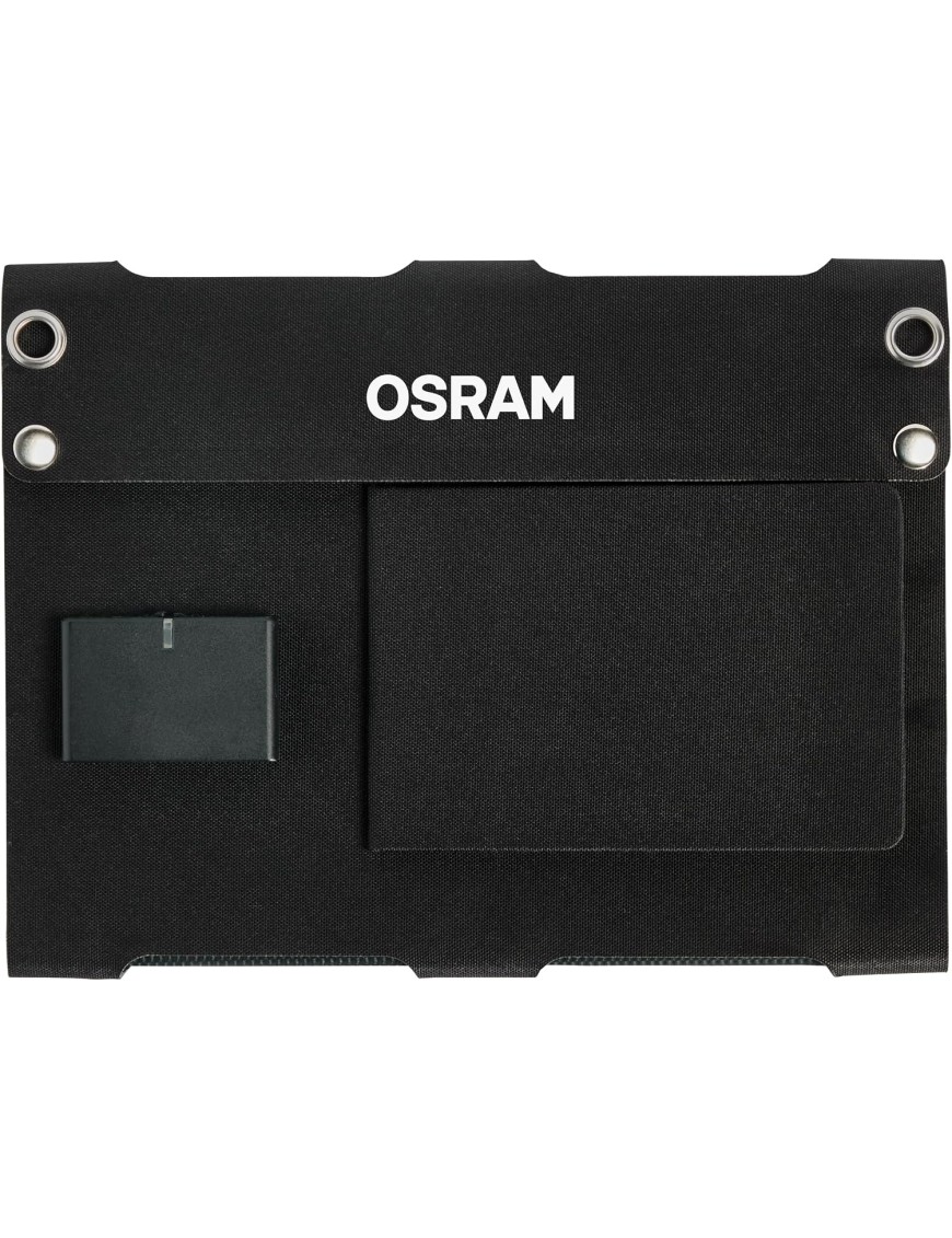 OSRAM BATTERYcharge SOLAR OFSP20 – Foldable 20W Solar Panel, USB-C/USB-A, IP65