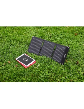 OSRAM BATTERYcharge SOLAR OFSP20 – Foldable 20W Solar Panel, USB-C/USB-A, IP65
