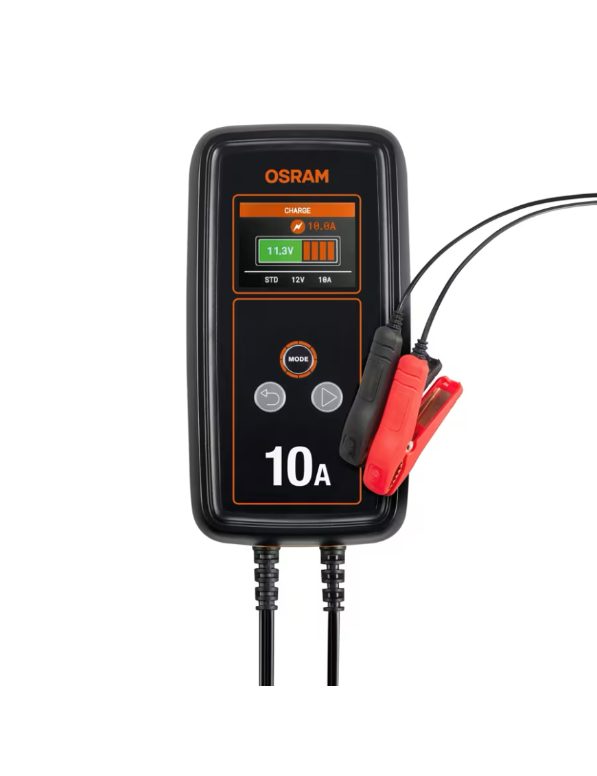 OSRAM BATTERYcharge 1010 – 10 A Smart Battery Charger, 12/24 V