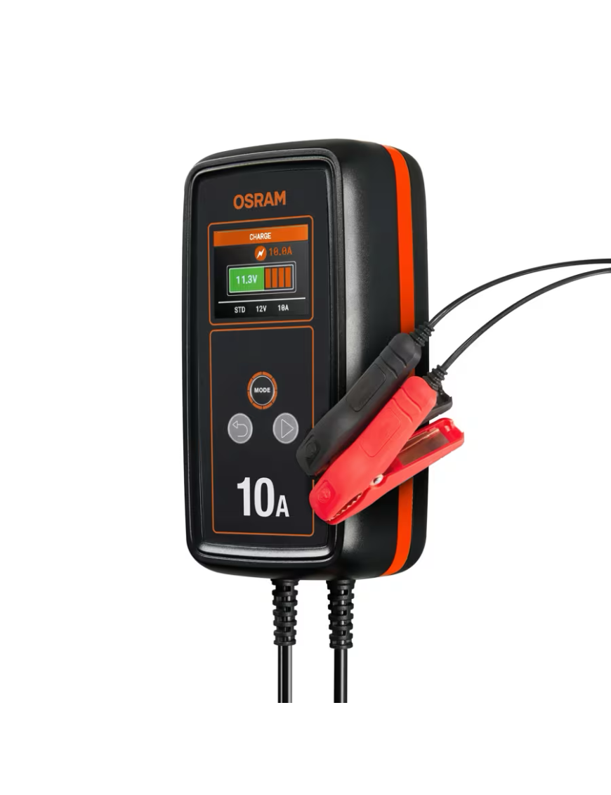 OSRAM BATTERYcharge 1010 – 10 A Smart Battery Charger, 12/24 V