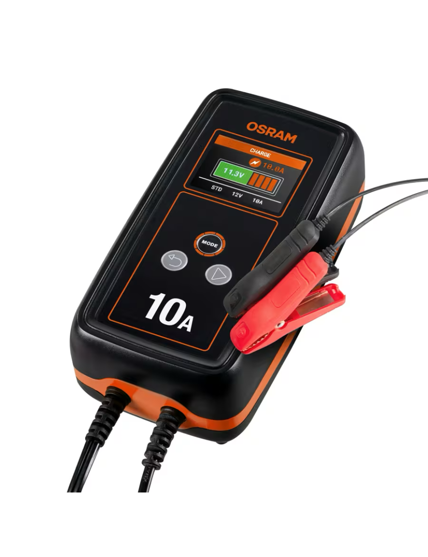 OSRAM BATTERYcharge 1010 – 10 A Smart Battery Charger, 12/24 V