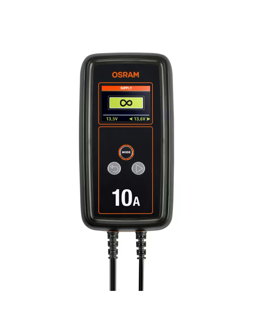 OSRAM BATTERYcharge 1010 – 10 A Smart Battery Charger, 12/24 V