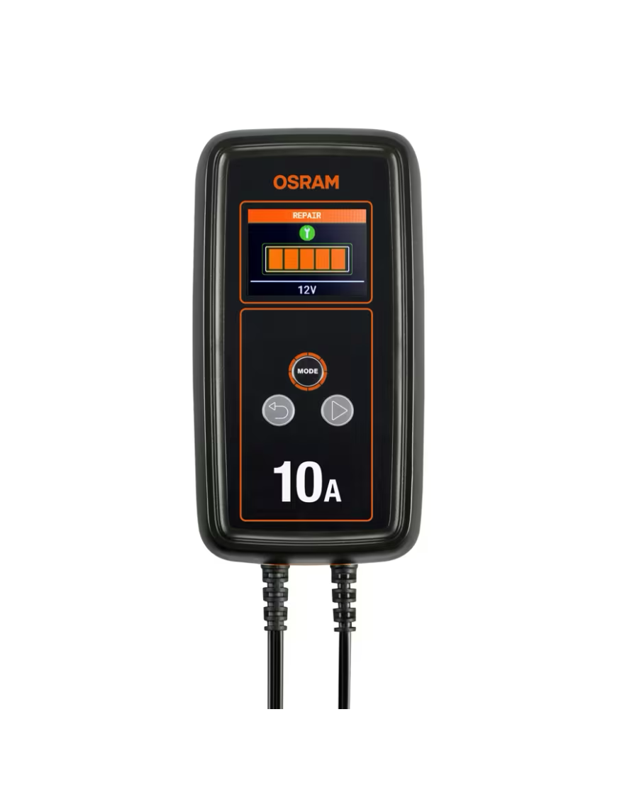 OSRAM BATTERYcharge 1010 – 10 A Smart Battery Charger, 12/24 V