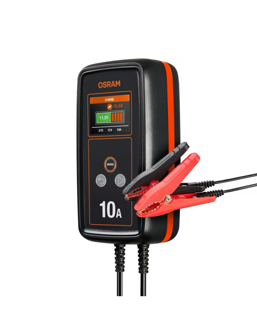 OSRAM BATTERYcharge 1010 – 10 A Smart Battery Charger, 12/24 V
