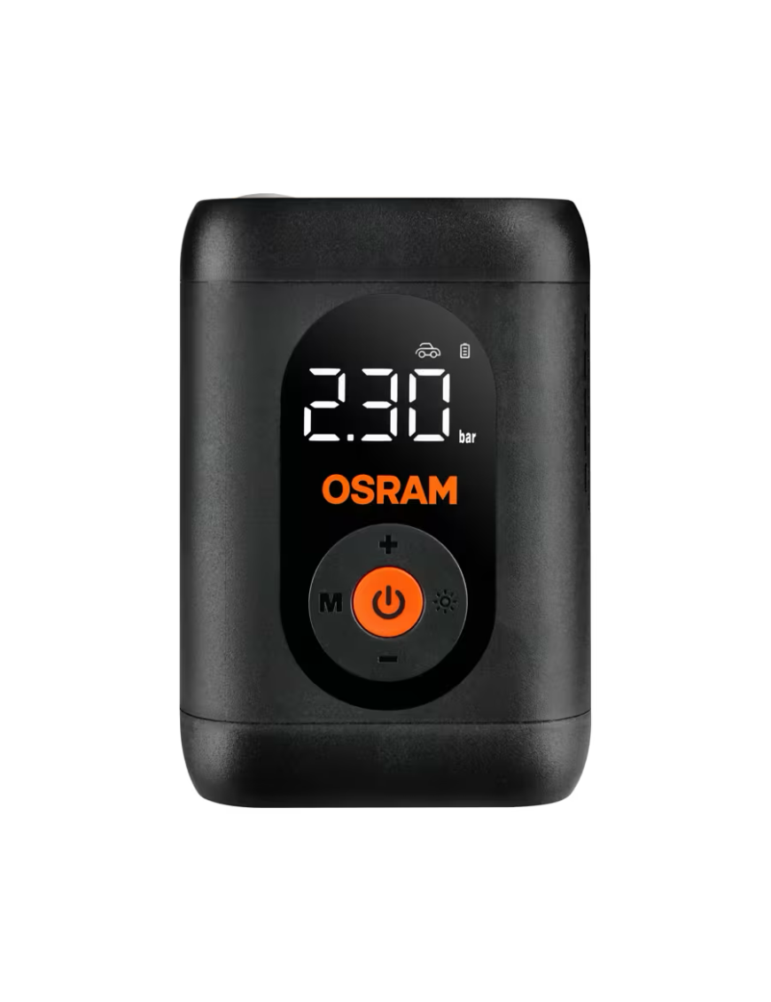 OSRAM TYREinflate 1600 ESSENTIAL – cordless digital tyre inflator, USB-C, 7 bar