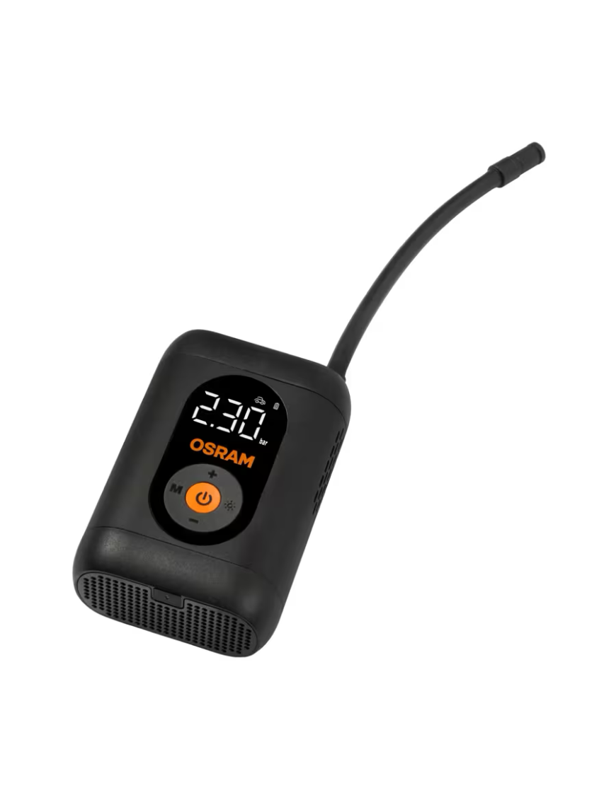 OSRAM TYREinflate 1600 ESSENTIAL – cordless digital tyre inflator, USB-C, 7 bar