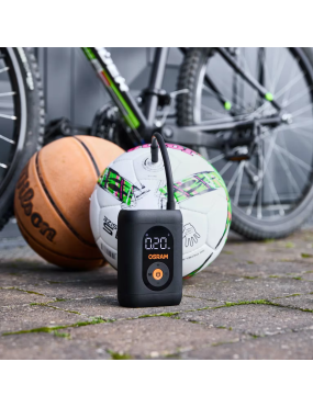 OSRAM TYREinflate 1600 ESSENTIAL – cordless digital tyre inflator, USB-C, 7 bar