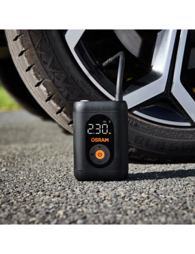 OSRAM TYREinflate 1600 ESSENTIAL – cordless digital tyre inflator, USB-C, 7 bar