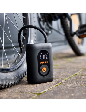 OSRAM TYREinflate 1600 ESSENTIAL – cordless digital tyre inflator, USB-C, 7 bar