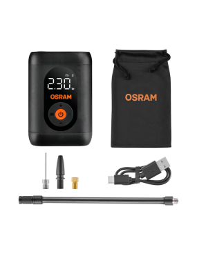 OSRAM TYREinflate 1600 ESSENTIAL – cordless digital tyre inflator, USB-C, 7 bar