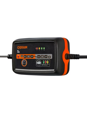 OSRAM BATTERYcharge 1005 – 5 A Smart Battery Charger, 6/12 V, 4–120 Ah