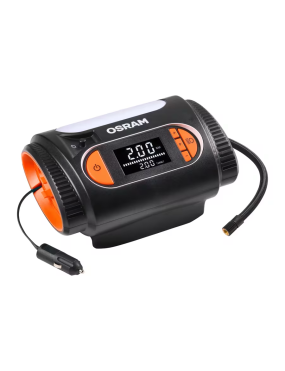 OSRAM TYREinflate 2120 – 12 V Digital Tyre Inflator, Auto-Stop, 6.9 bar