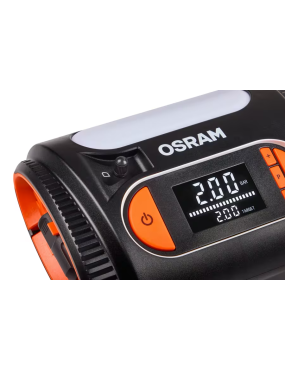 OSRAM TYREinflate 2120 – 12 V Digital Tyre Inflator, Auto-Stop, 6.9 bar