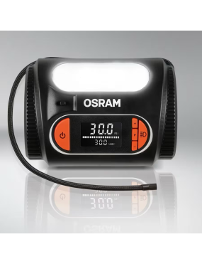 OSRAM TYREinflate 2120 – 12 V Digital Tyre Inflator, Auto-Stop, 6.9 bar