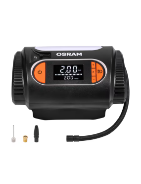 OSRAM TYREinflate 2120 – 12 V Digital Tyre Inflator, Auto-Stop, 6.9 bar