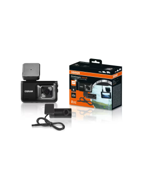 OSRAM ROADsight 3500R – Front + Rear Dash Cam 1296p/1080p, GPS