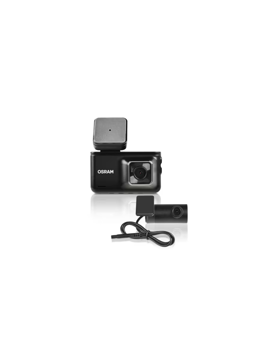 OSRAM ROADsight 3500R – Front + Rear Dash Cam 1296p/1080p, GPS