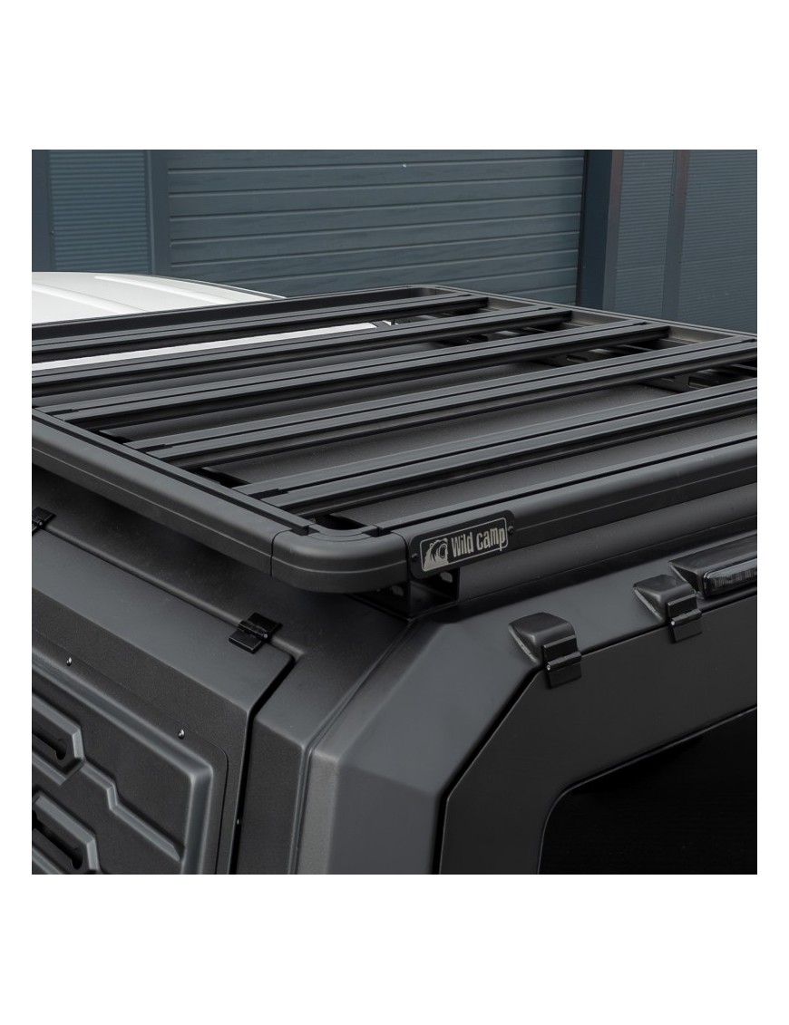 WildCamp HTP001 – aluminium hardtop roof platform for pickups, 1270 × 1200 mm