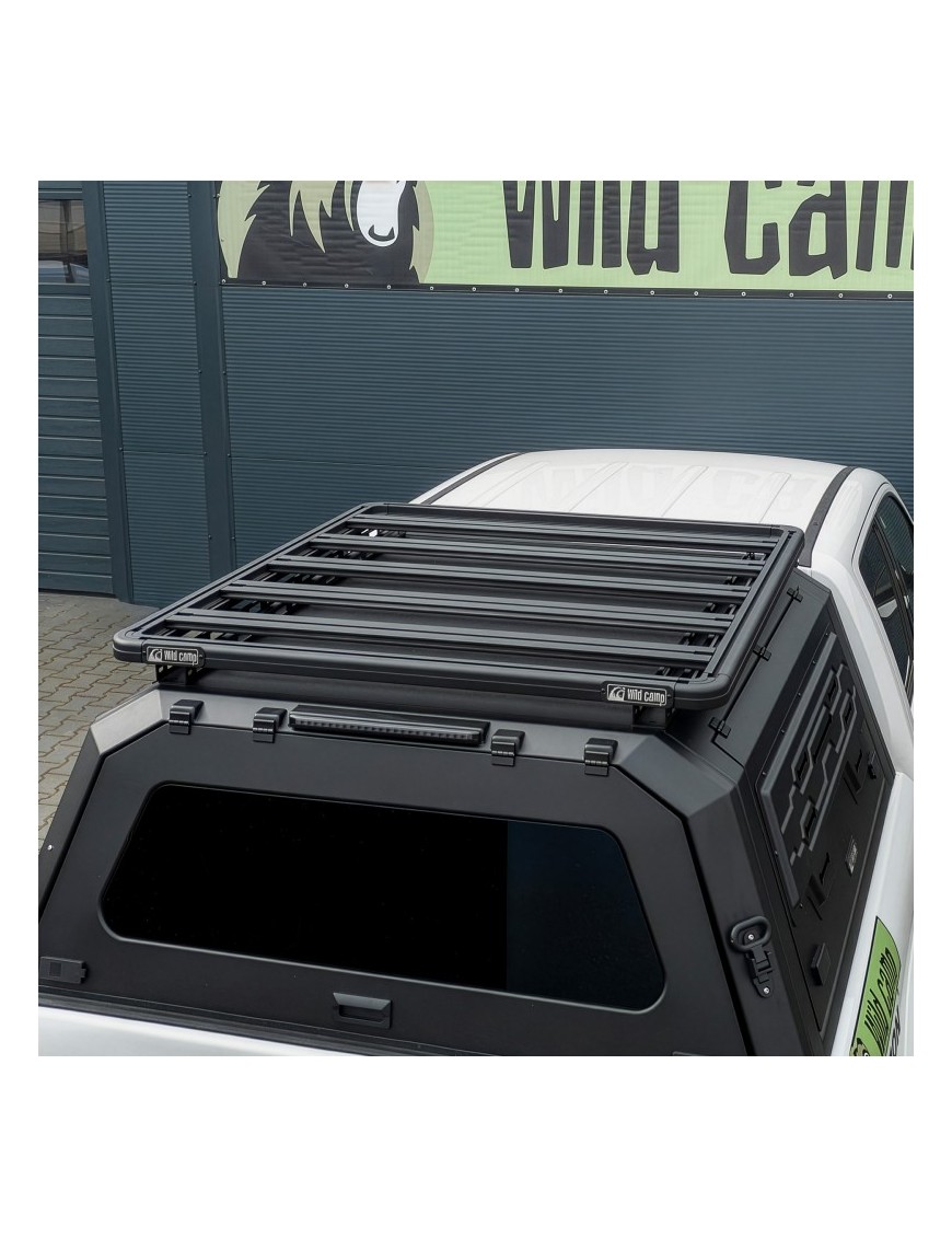 WildCamp HTP001 – aluminium hardtop roof platform for pickups, 1270 × 1200 mm